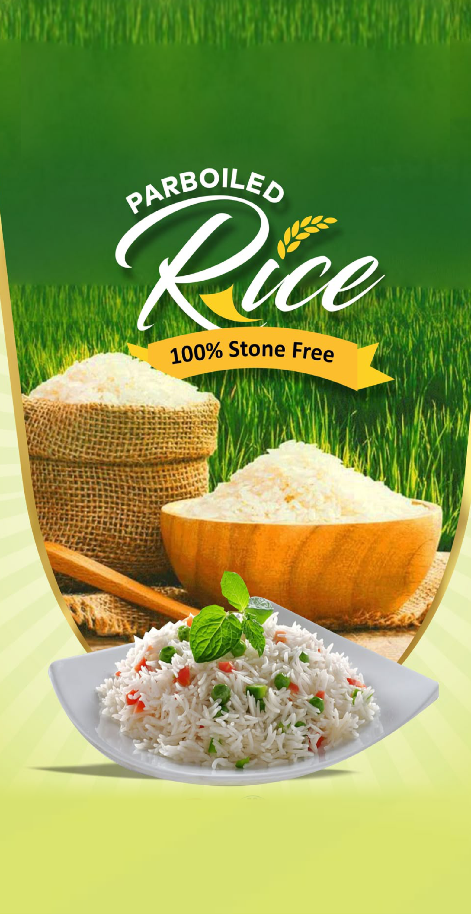 profit design Rice Bag Label and Sticker Design