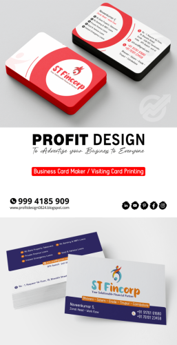 Profit Design Banner Business Card 1